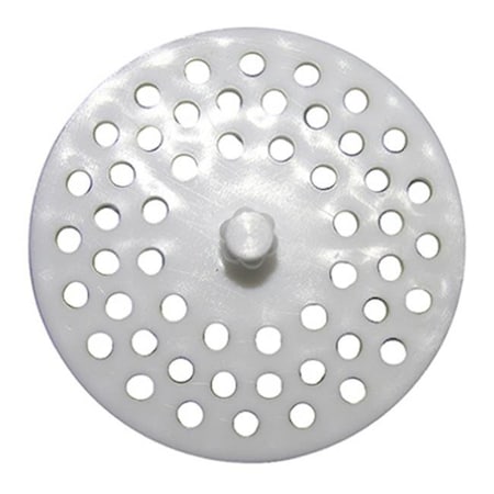 Larsen Supply 02-4021 Plastic Disposal Sink Strainer - White